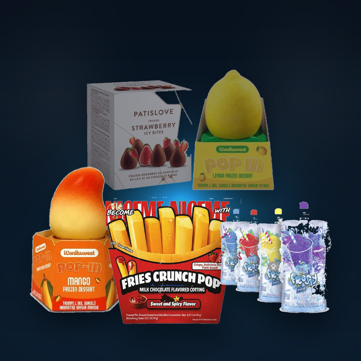 Univers Surgeles C'Sweet : glaces, sorbets et desserts glaces