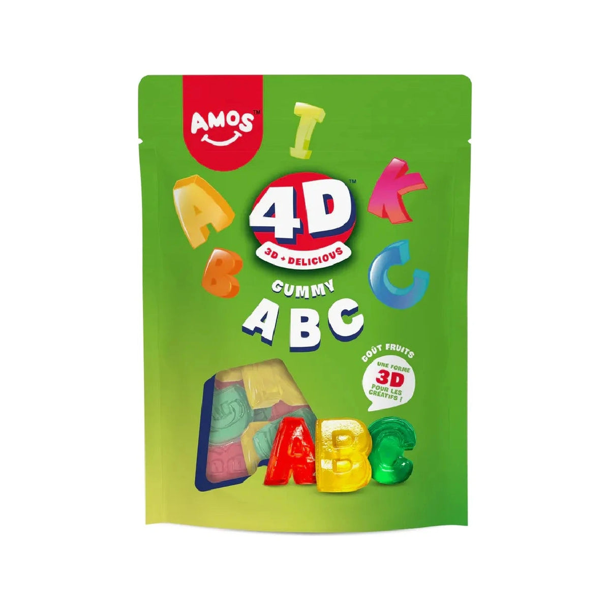 Amos gummy kids lettres 120g