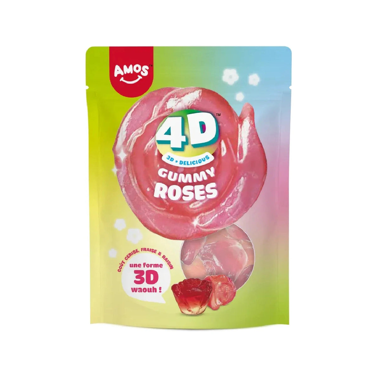 Amos gummy roses 120g