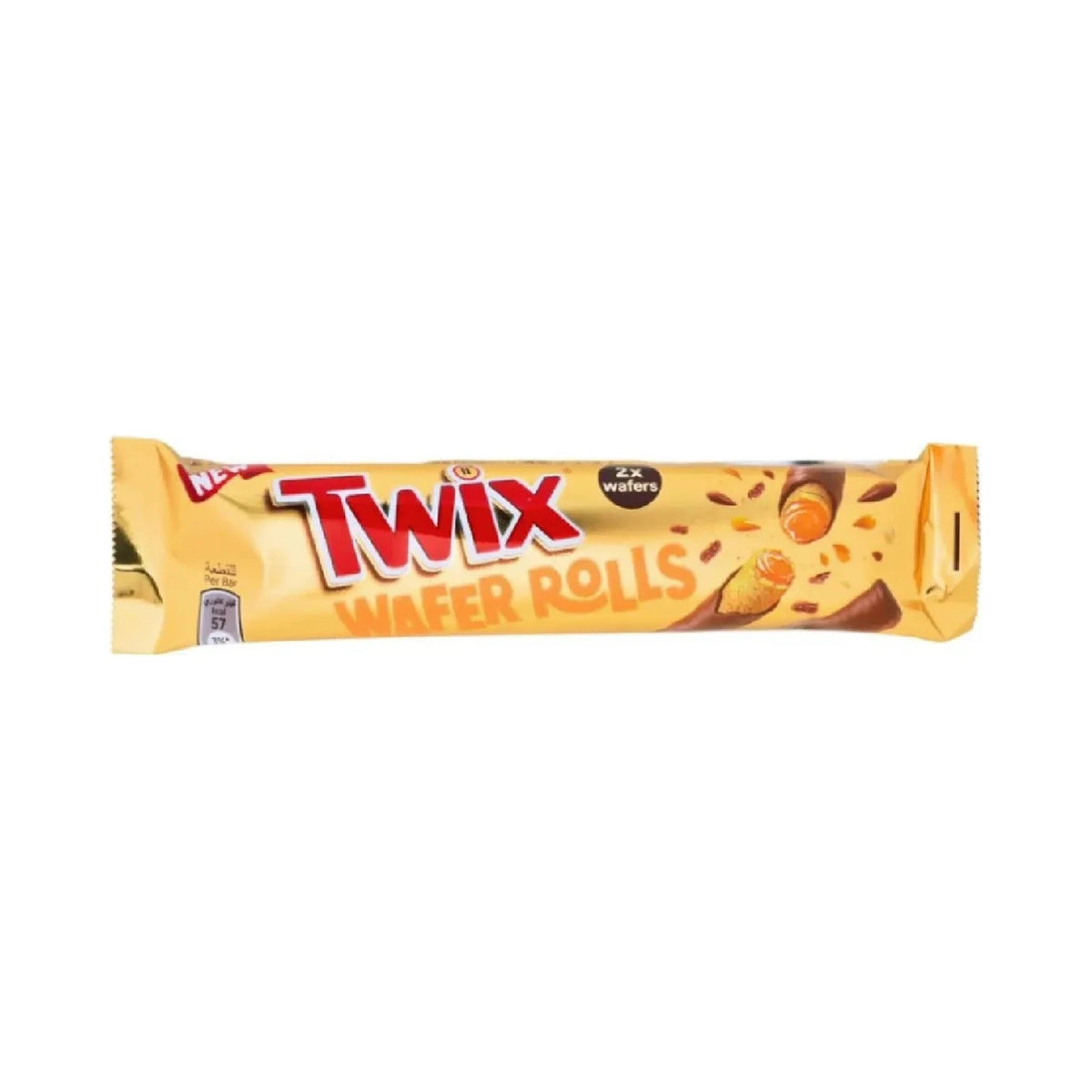 Twix Chocolate & Caramel Wafer Rolls 22,5g