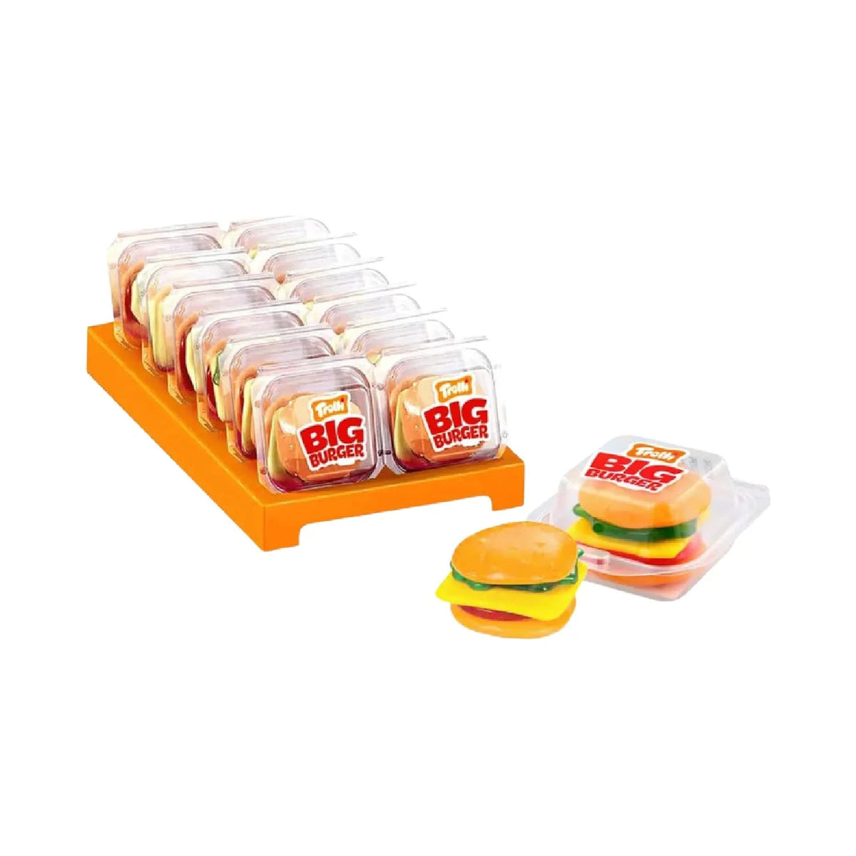 Trolli maxi burger — boîte de 80