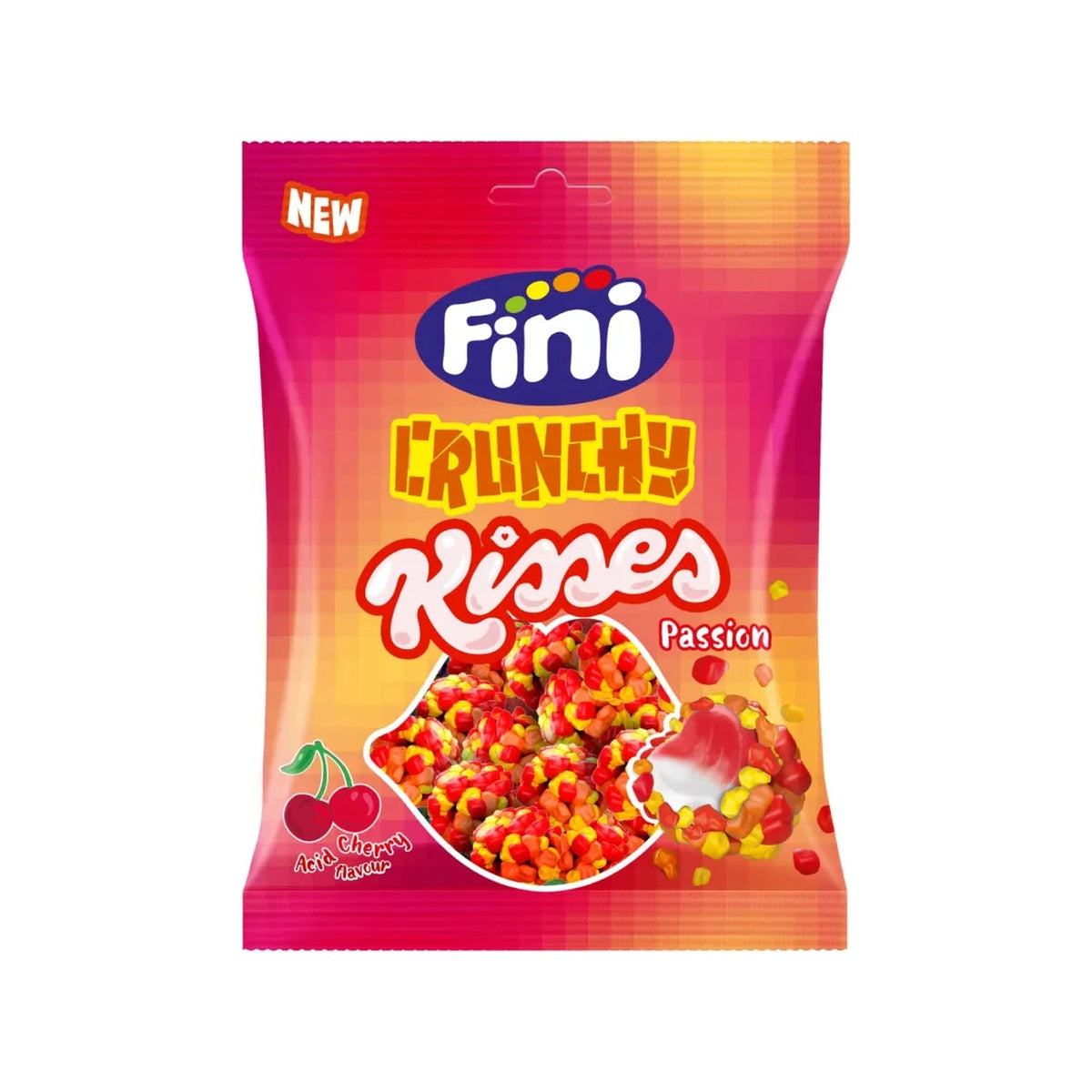 Fini crunchy kisses passion 75g