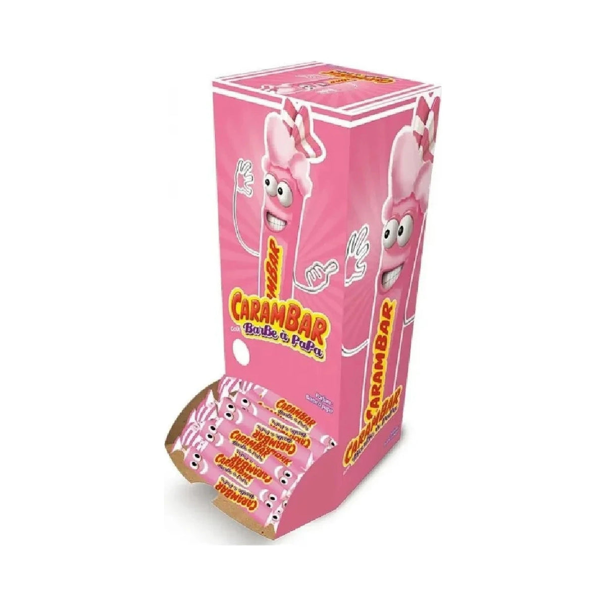 Carambar barbe à papa — boîte de 180