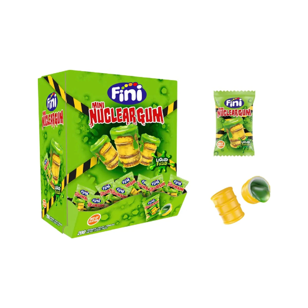 Fini Boom nuclear gum — boîte de 200