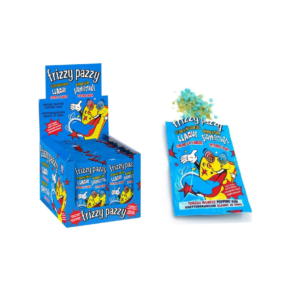 Frizzy Pazzy framboise bleue 7g
