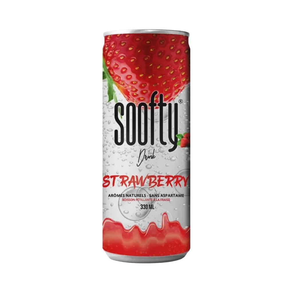 Soofty Canette Saveur Fraise 33cl