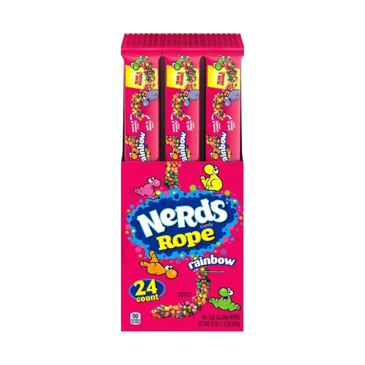 Nerds Rope rainbow 26g