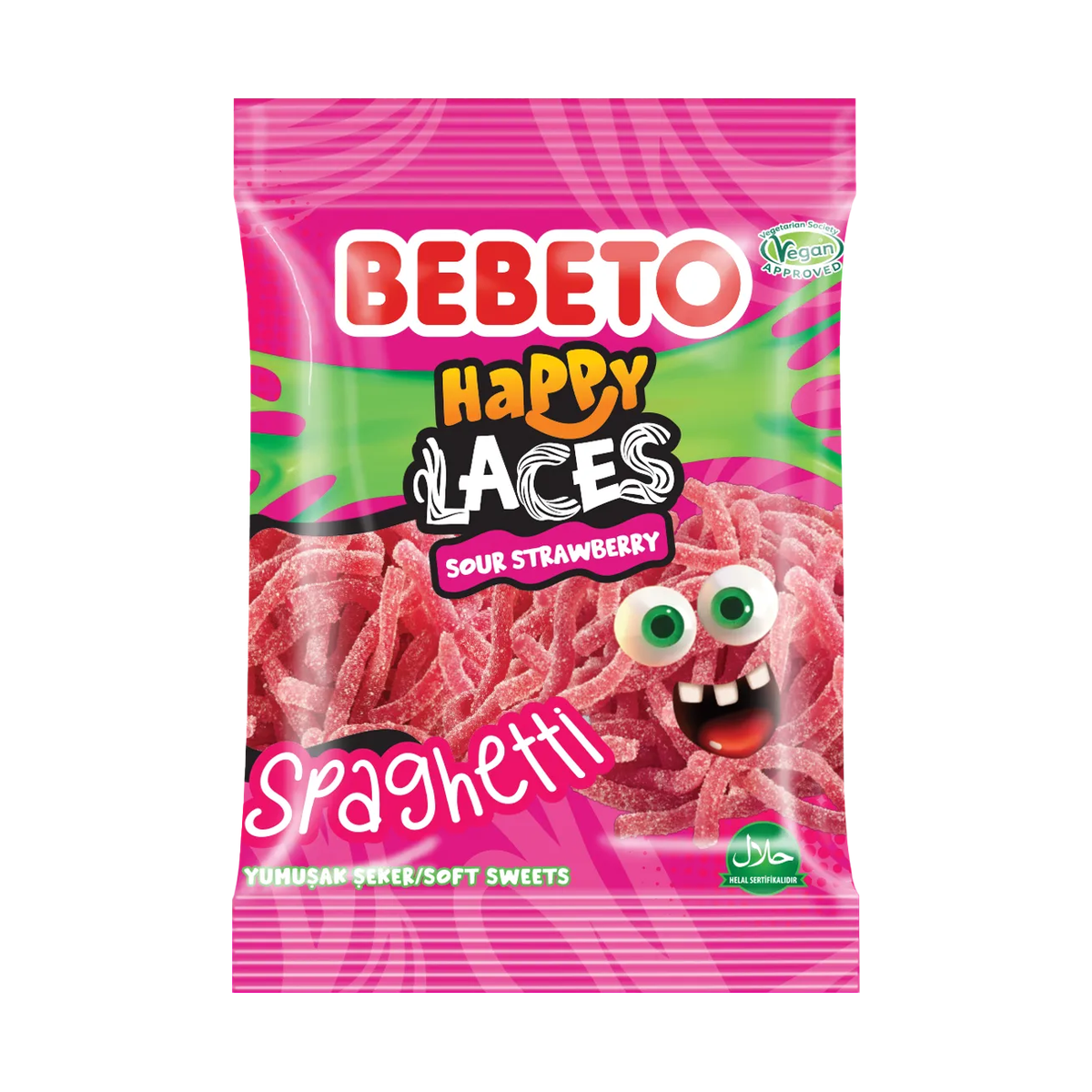 Bebeto spaghetti fraise 80g
