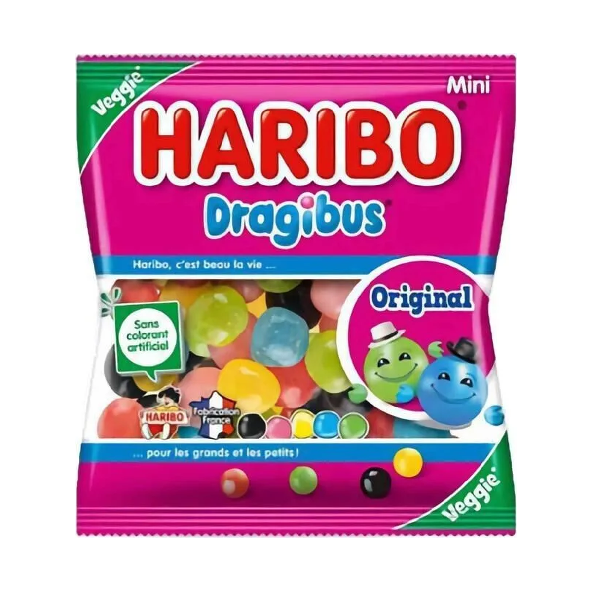 Haribo Dragibus Veggies 80g