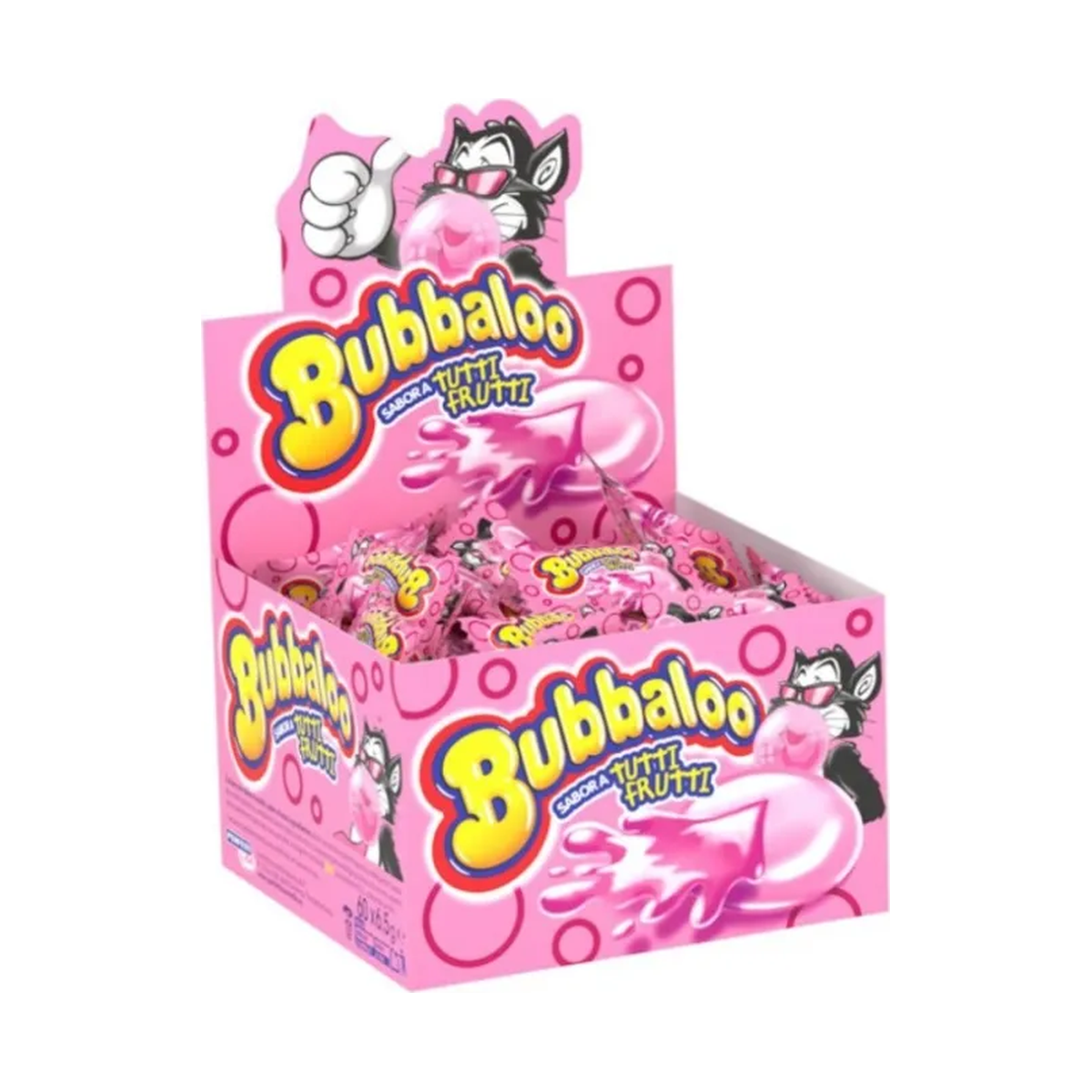 Bubbaloo tutti frutti — boîte de 60