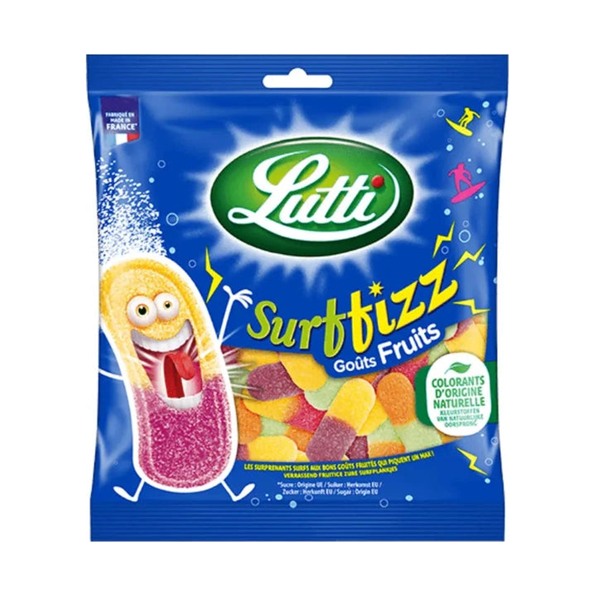 Lutti Surfizz goût fruits 100g