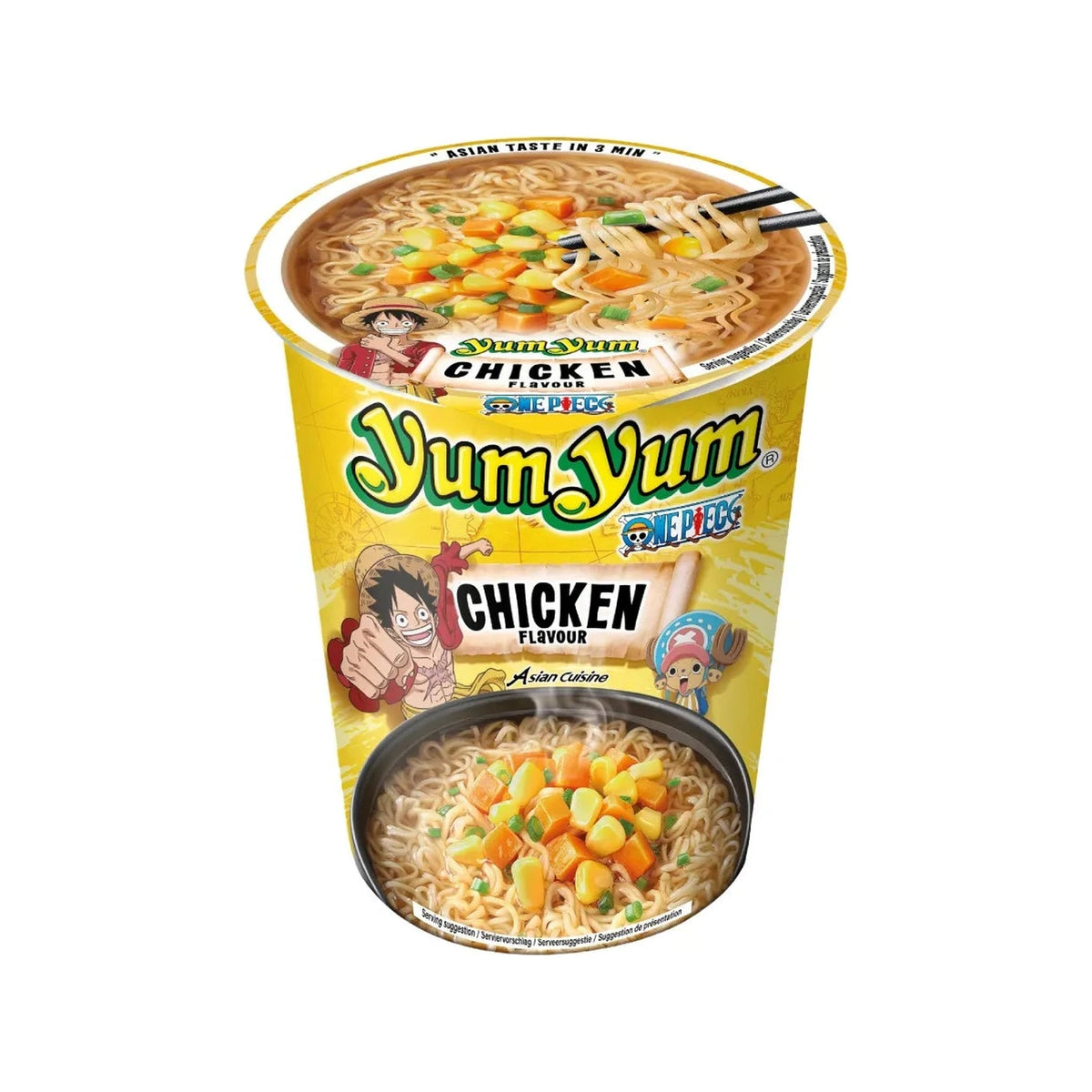 YumYum cup poulet édition One Piece 70g