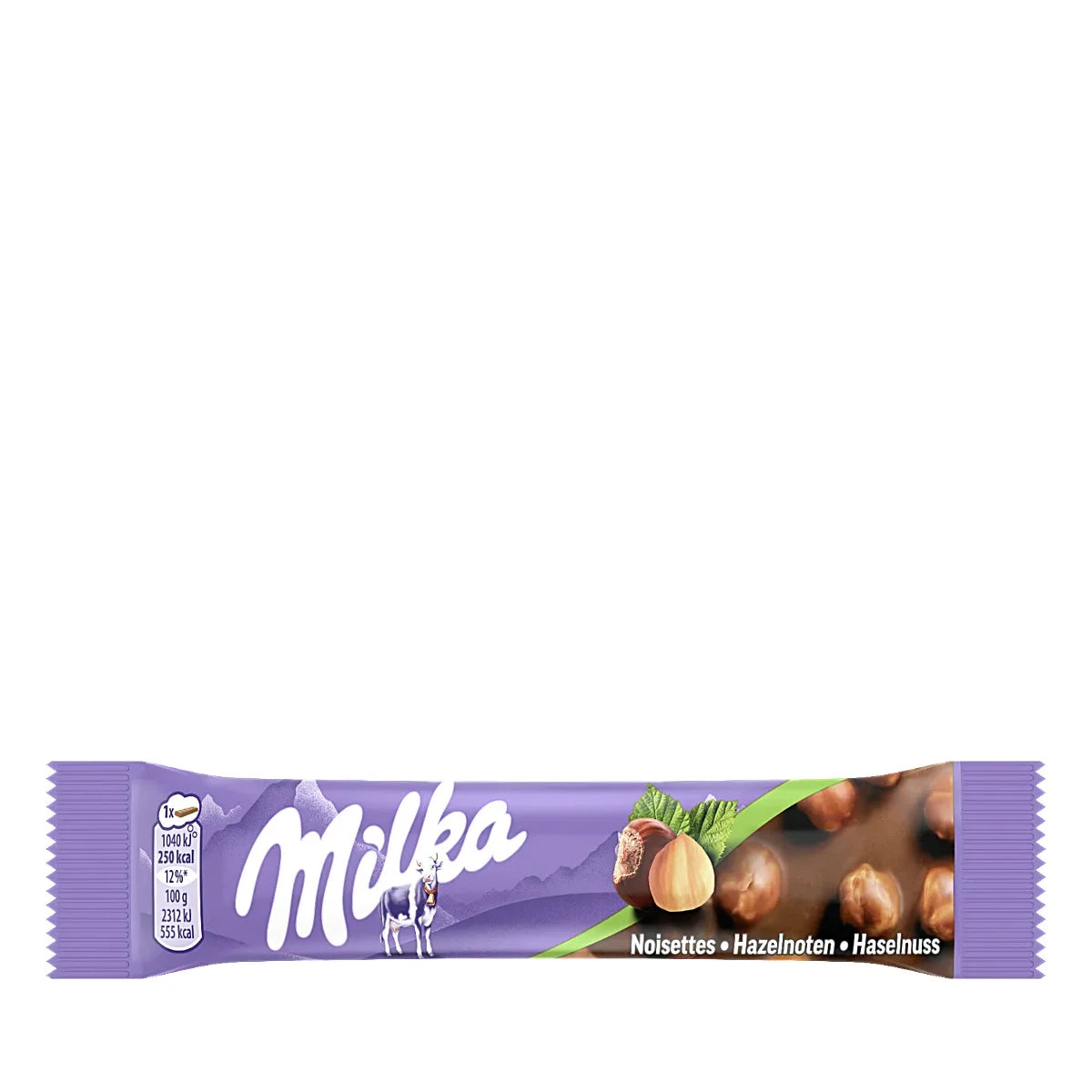 Milka barre lait noisette 45g