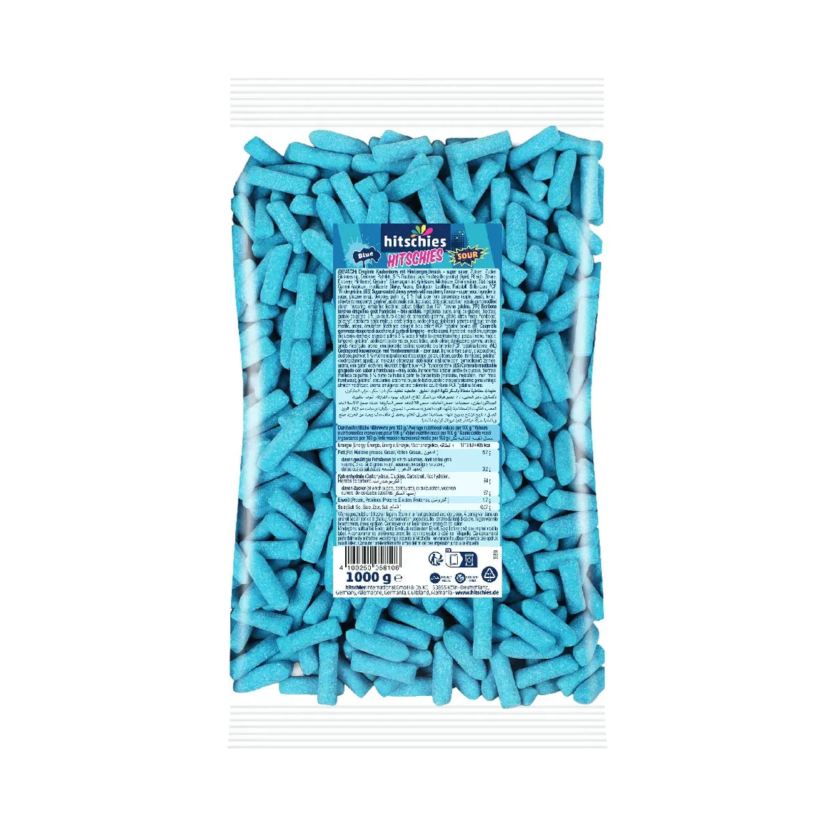Hitschies Blue Edition acidulés sachet 1kg