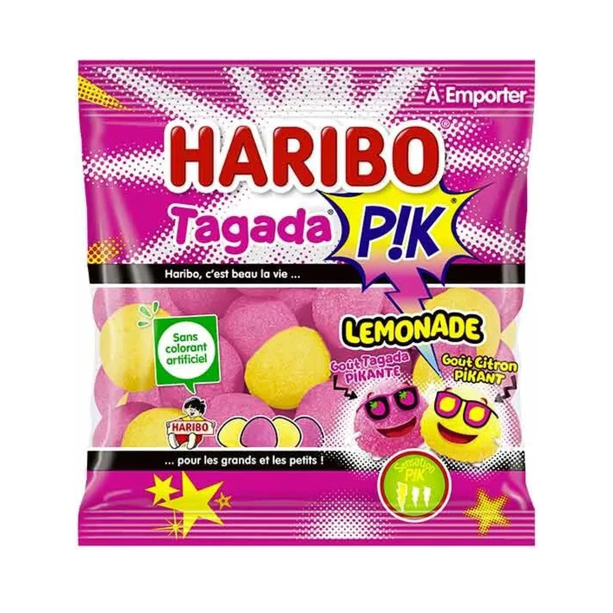 Haribo Tagada Pik lemonade 100g