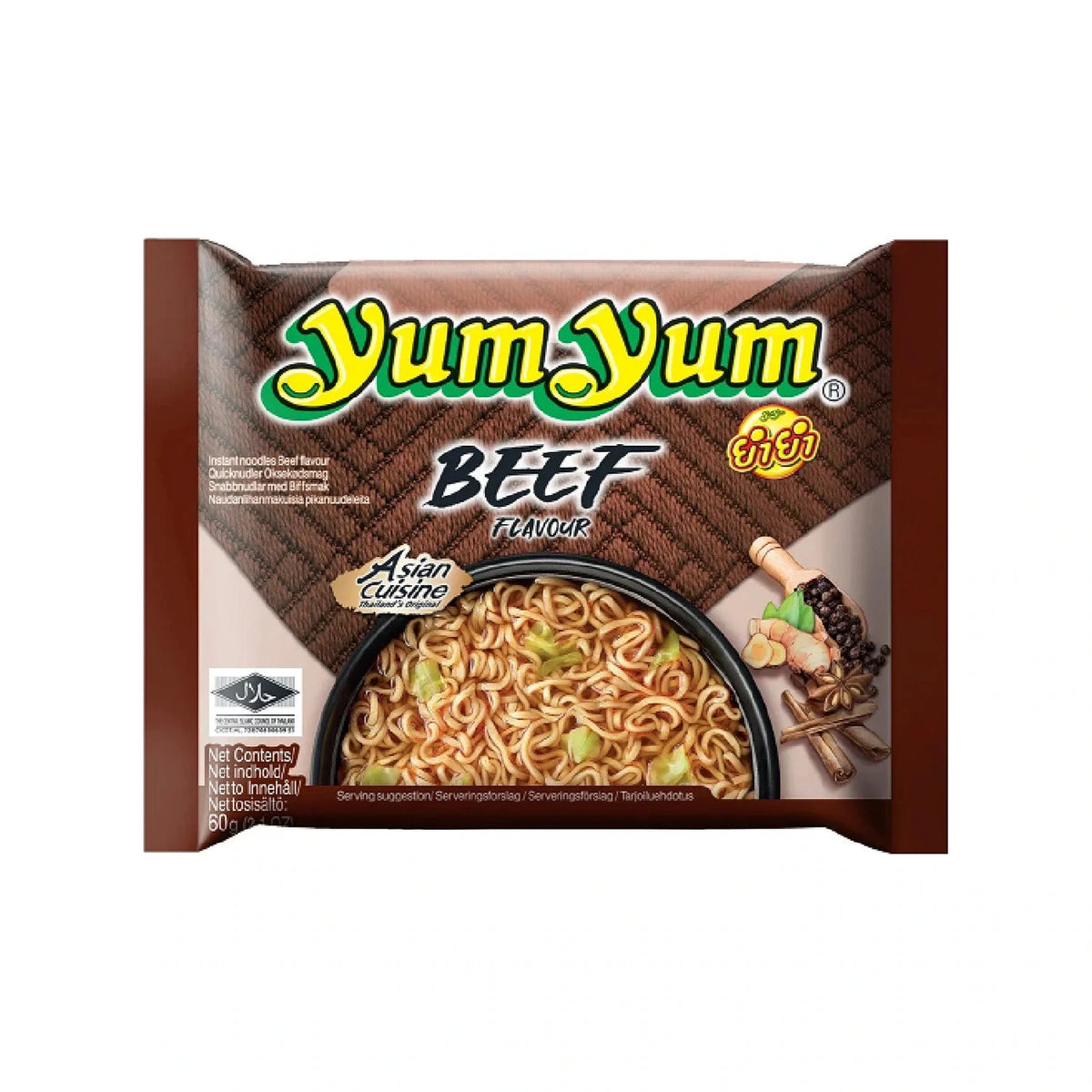 YumYum nouilles bœuf 60g
