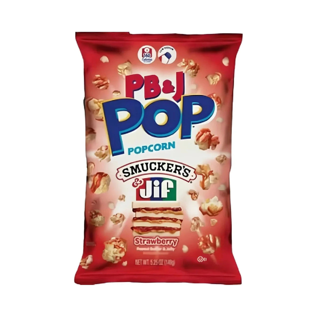 Popcorn Candy Pop fraise 149g