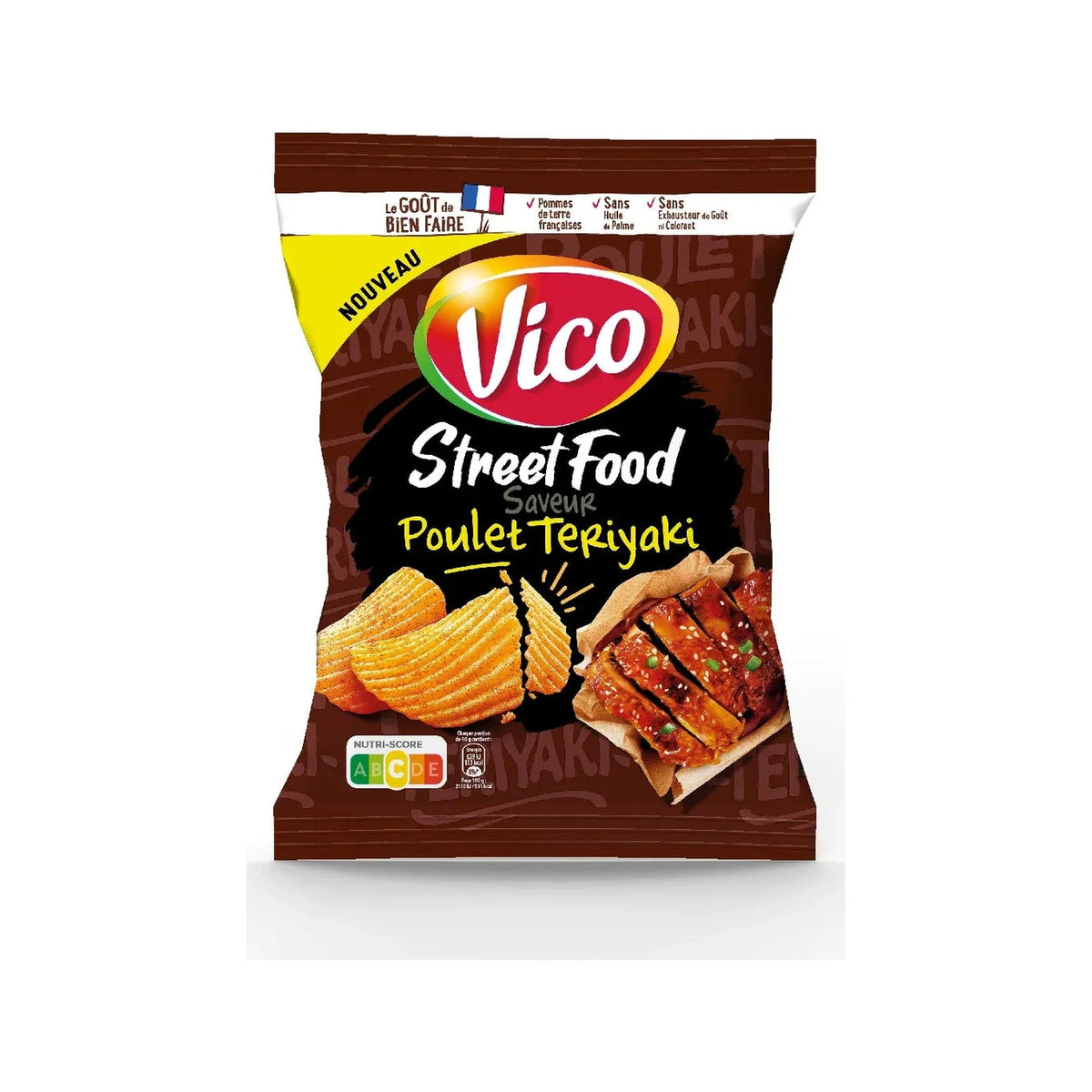 Chips Street Food poulet teriyaki 120g