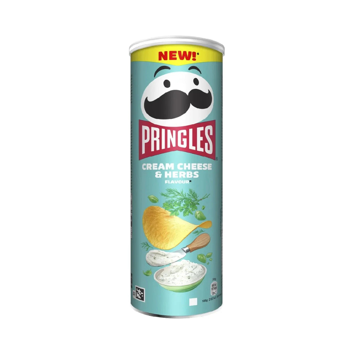 Pringles cream cheese & herbes 165g