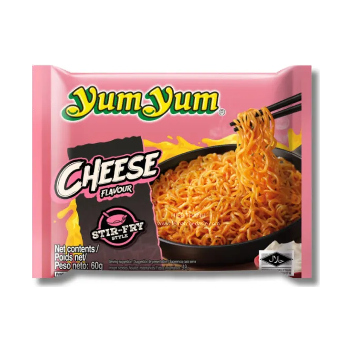 YumYum nouilles cheese 60g — carton de 30