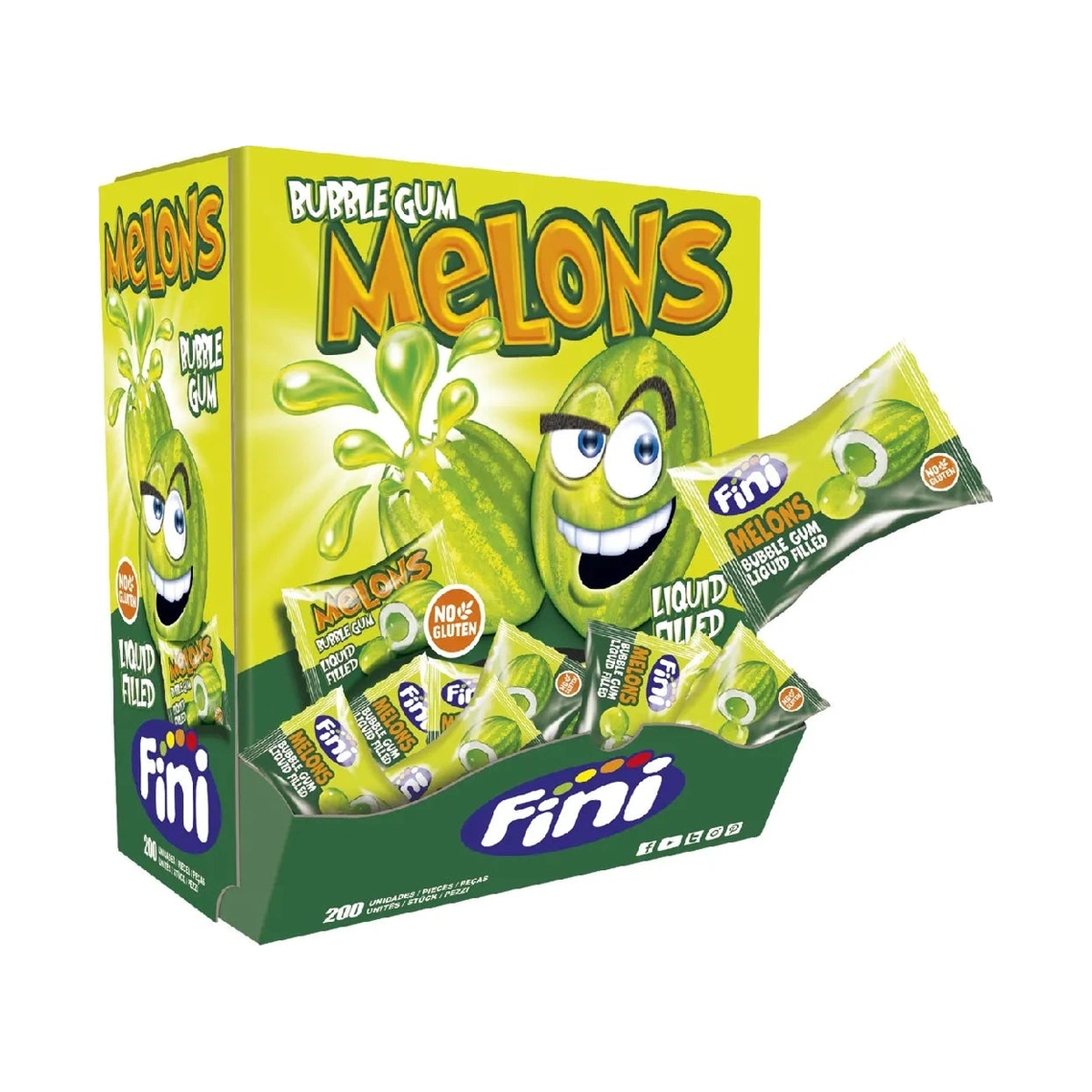 Fini Boom melon — boîte de 200