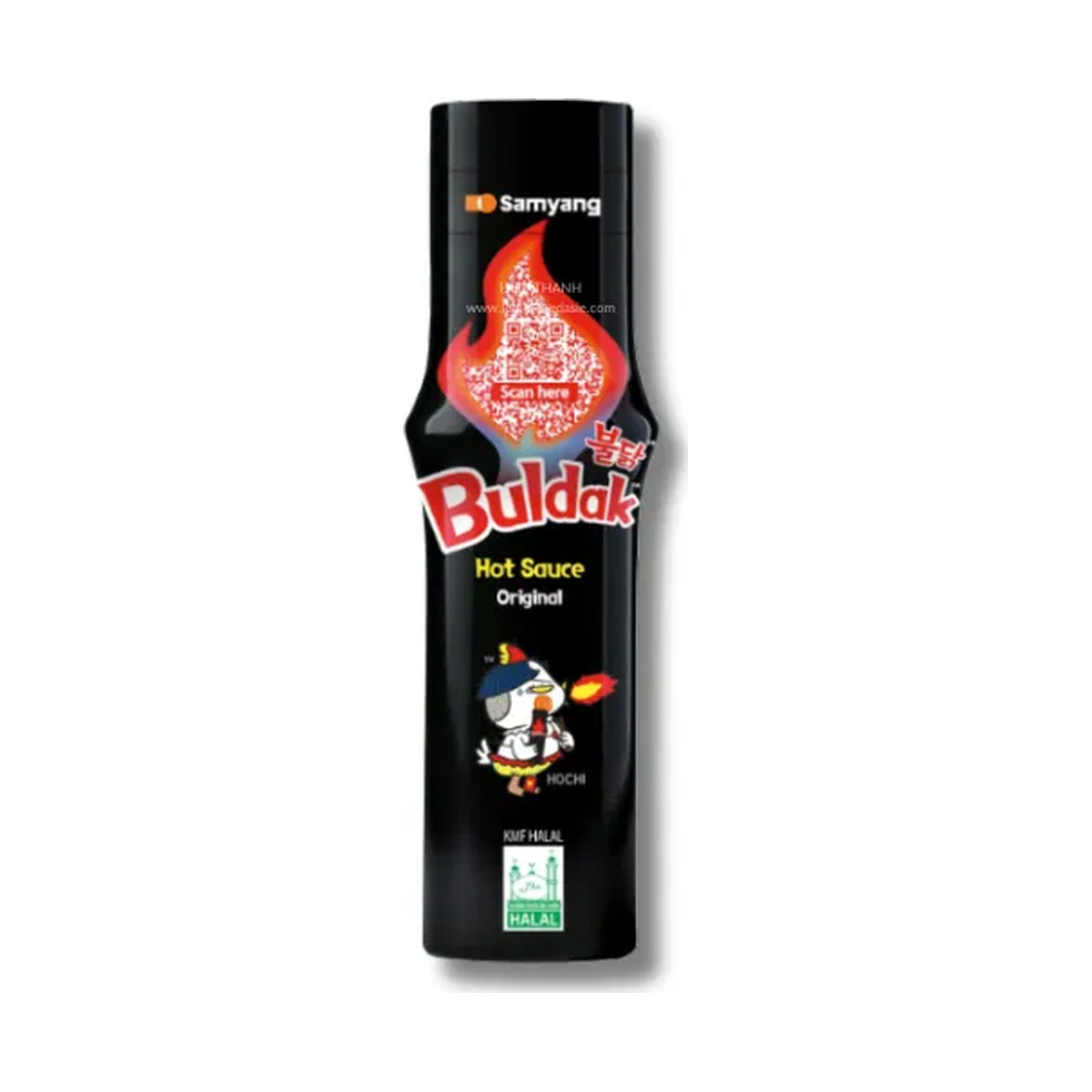Sauce Buldak noire hot chicken 200g — carton de 24