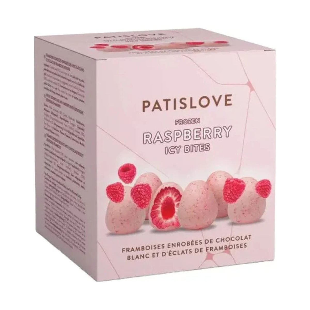Patislove bouchées framboise chocolat blanc 130g