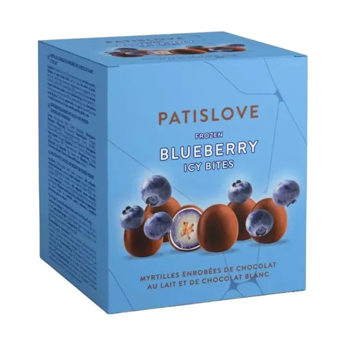 Patislove bouchées myrtille chocolat 130g