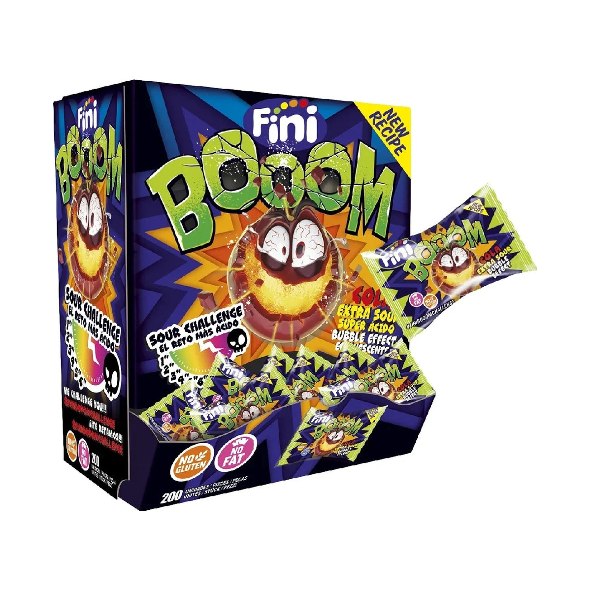Fini Boom challenge cola — boîte de 200