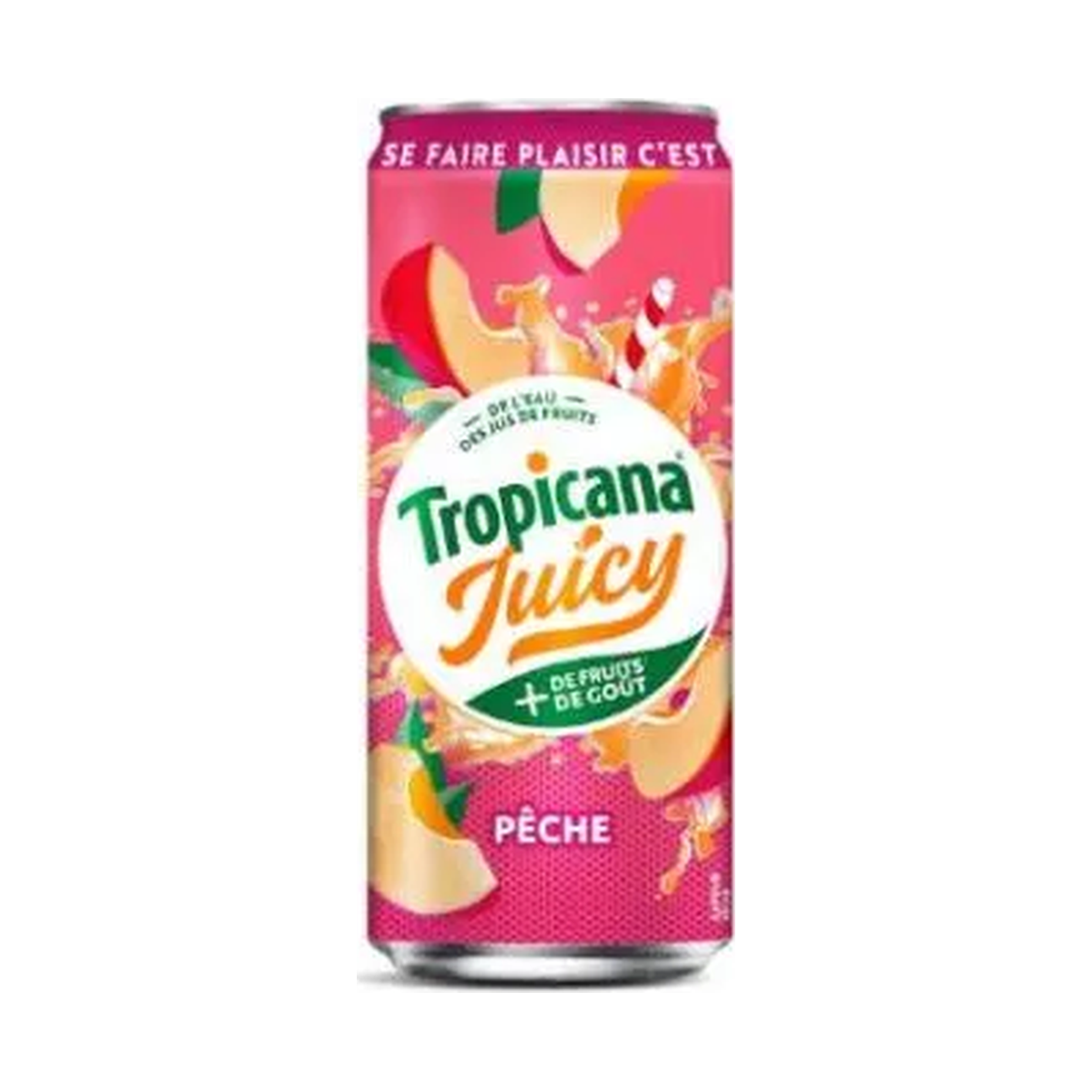 Tropicana pêche 33cl — carton de 24