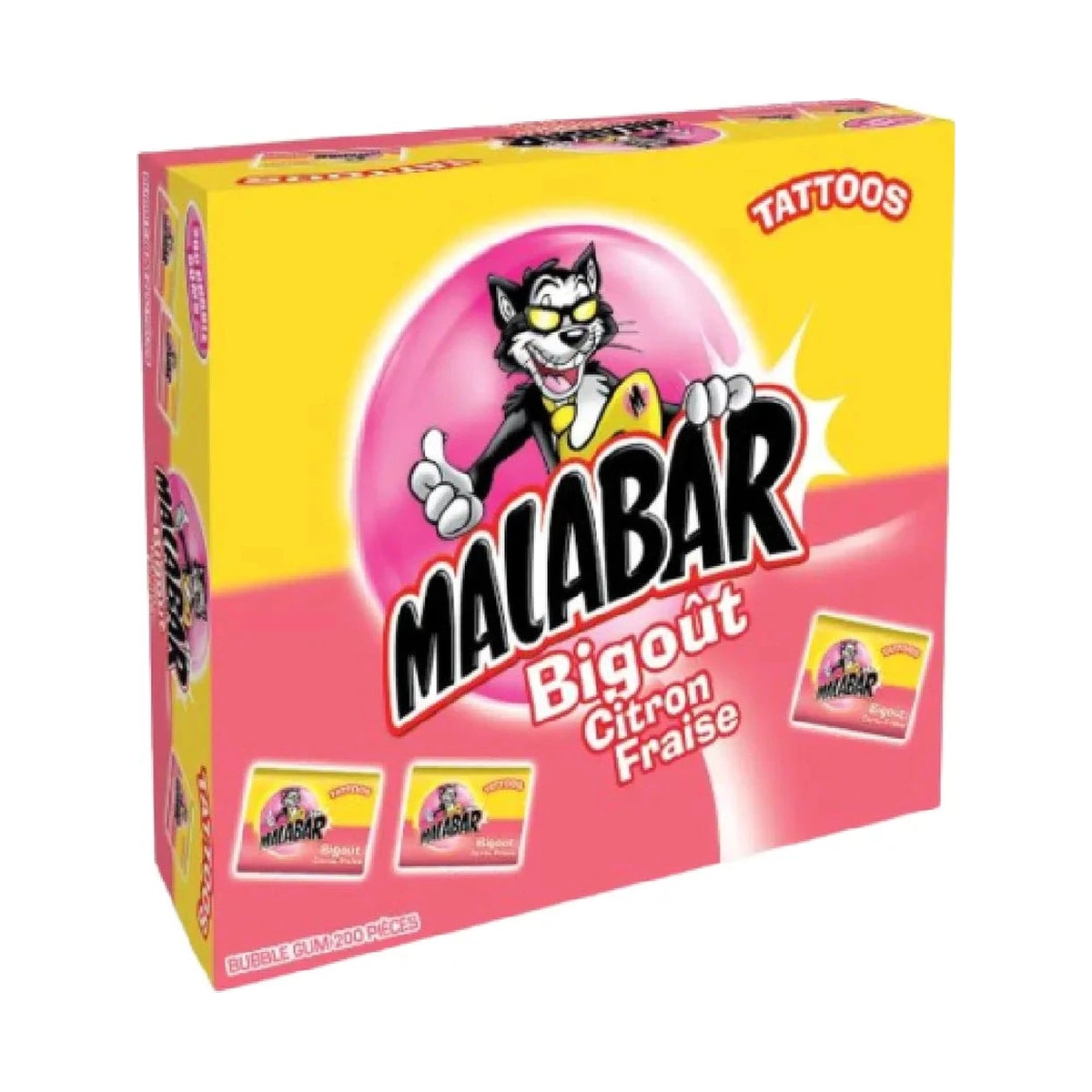 Malabar citron fraise — boîte de 200