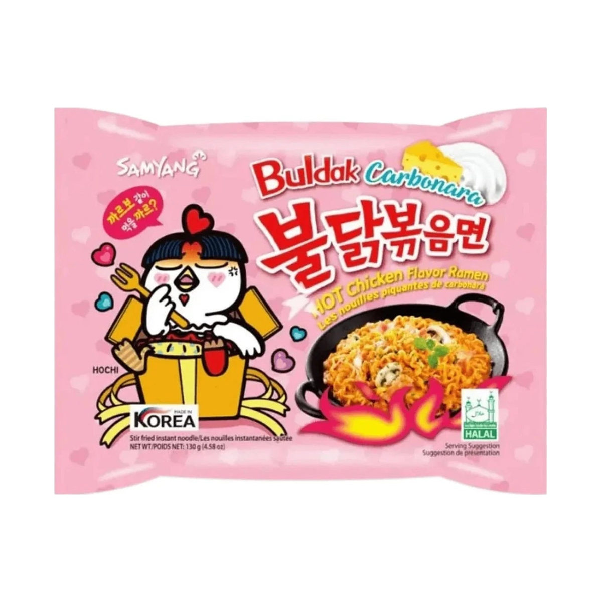 Nouilles Buldak carbonara 130g