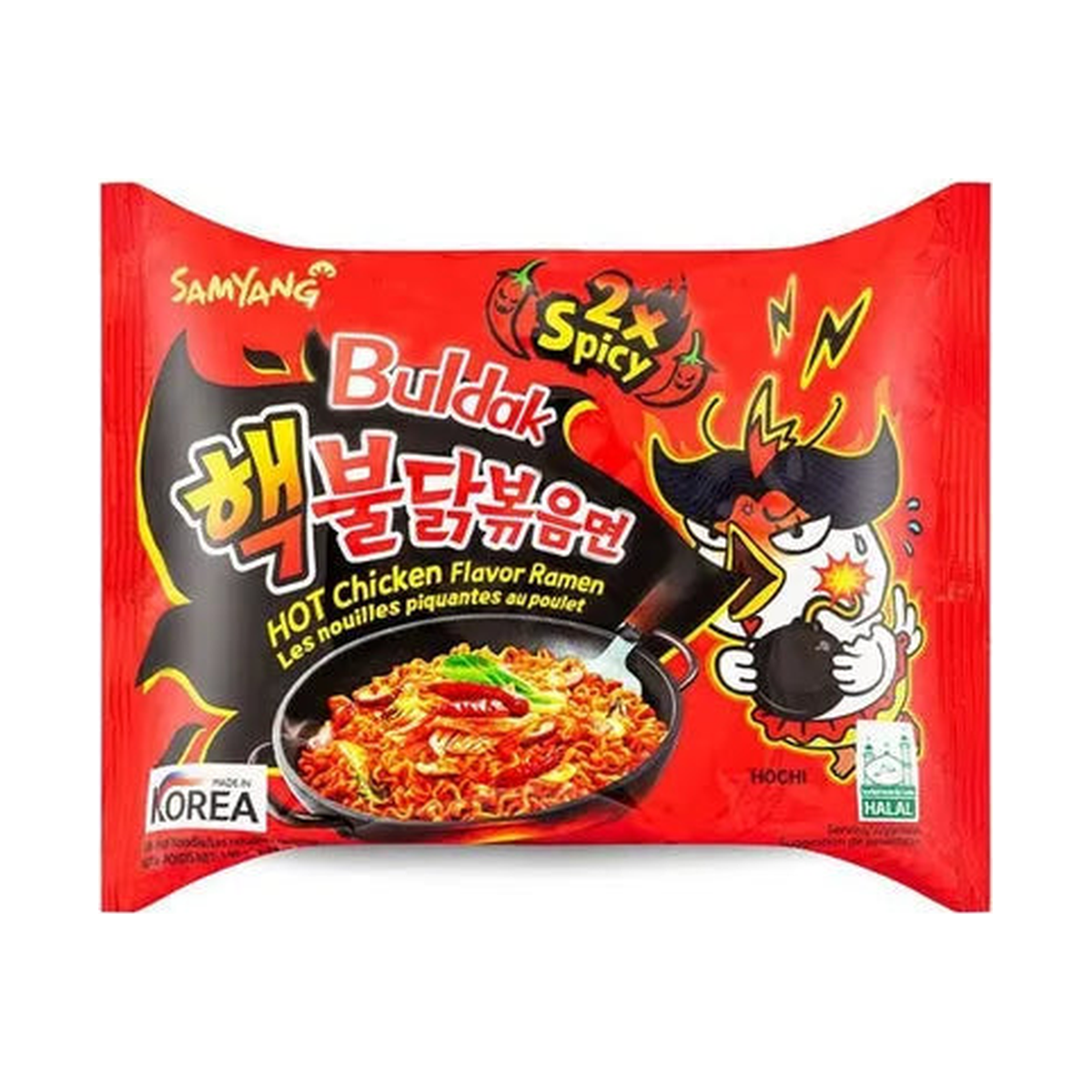 Nouilles Buldak hot chicken 140g