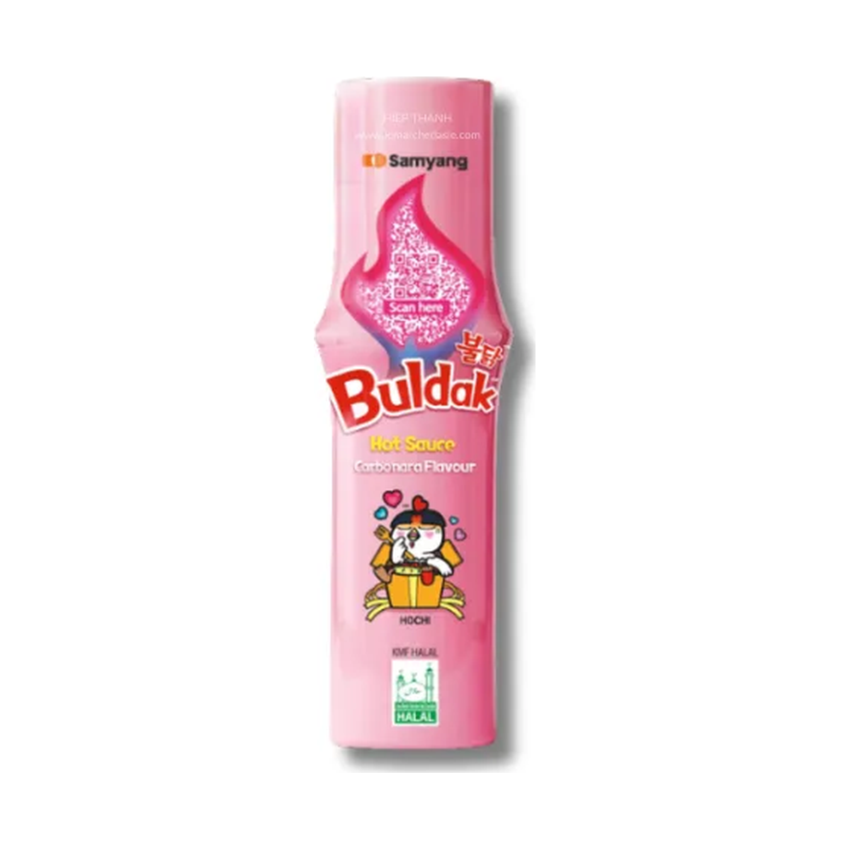 Sauce Buldak carbonara rose 200g — carton de 24