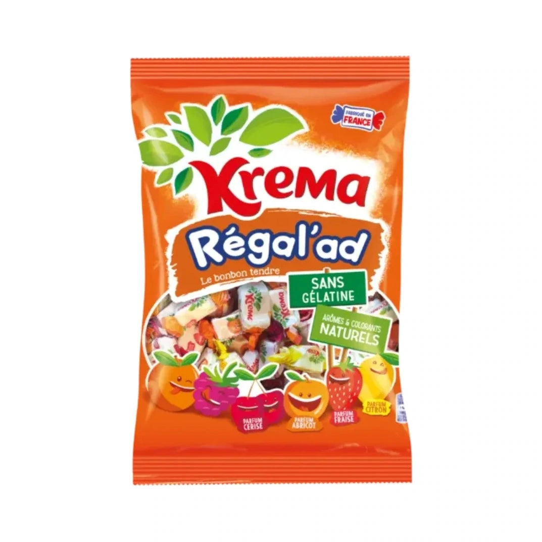 Sachet de bonbons Krema Régal'ad 150 g