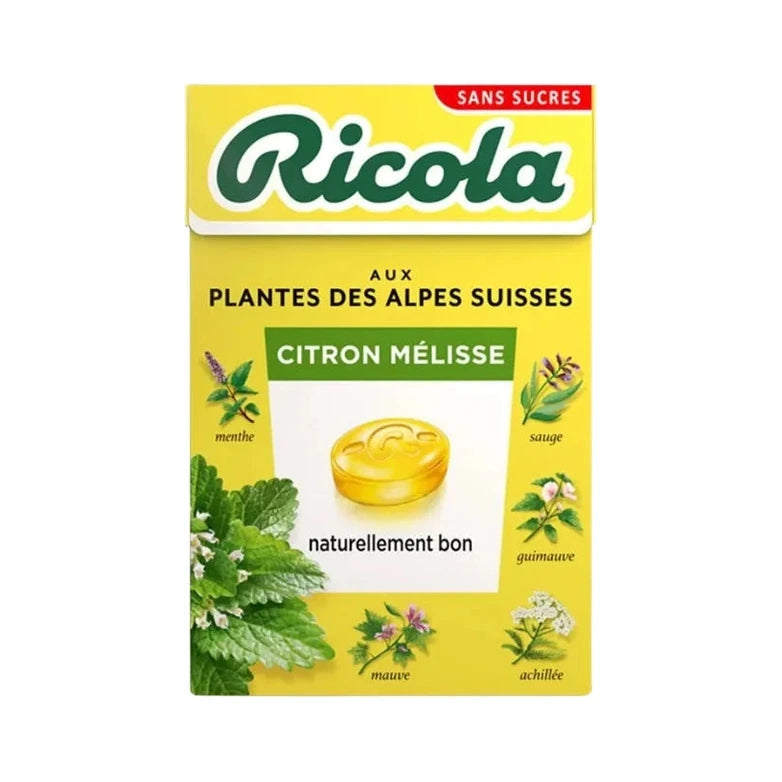 Sachet de bonbons Ricola citron mélisse 50 g