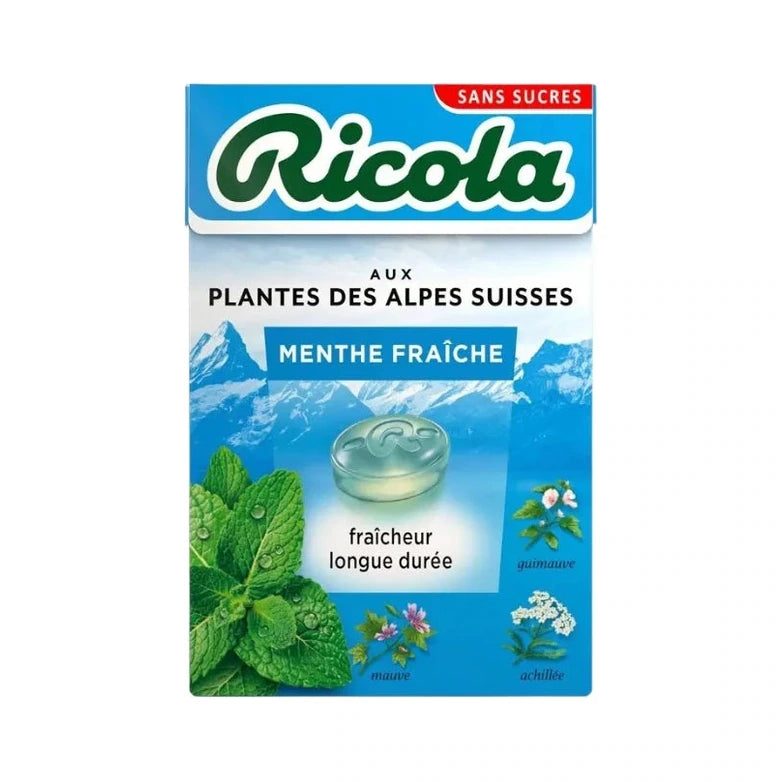 Sachet de bonbons Ricola menthe fraîche 50 g
