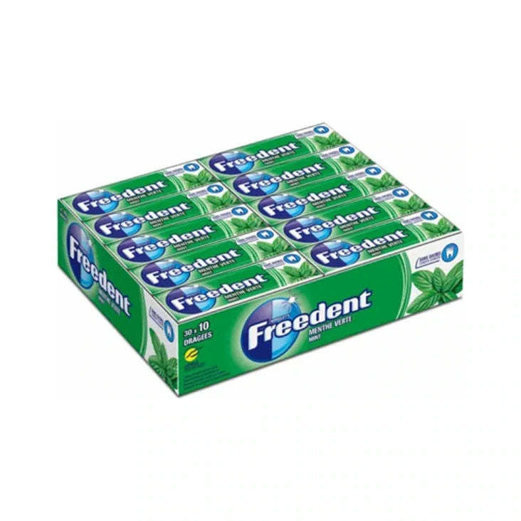 Freedent menthe verte 14g