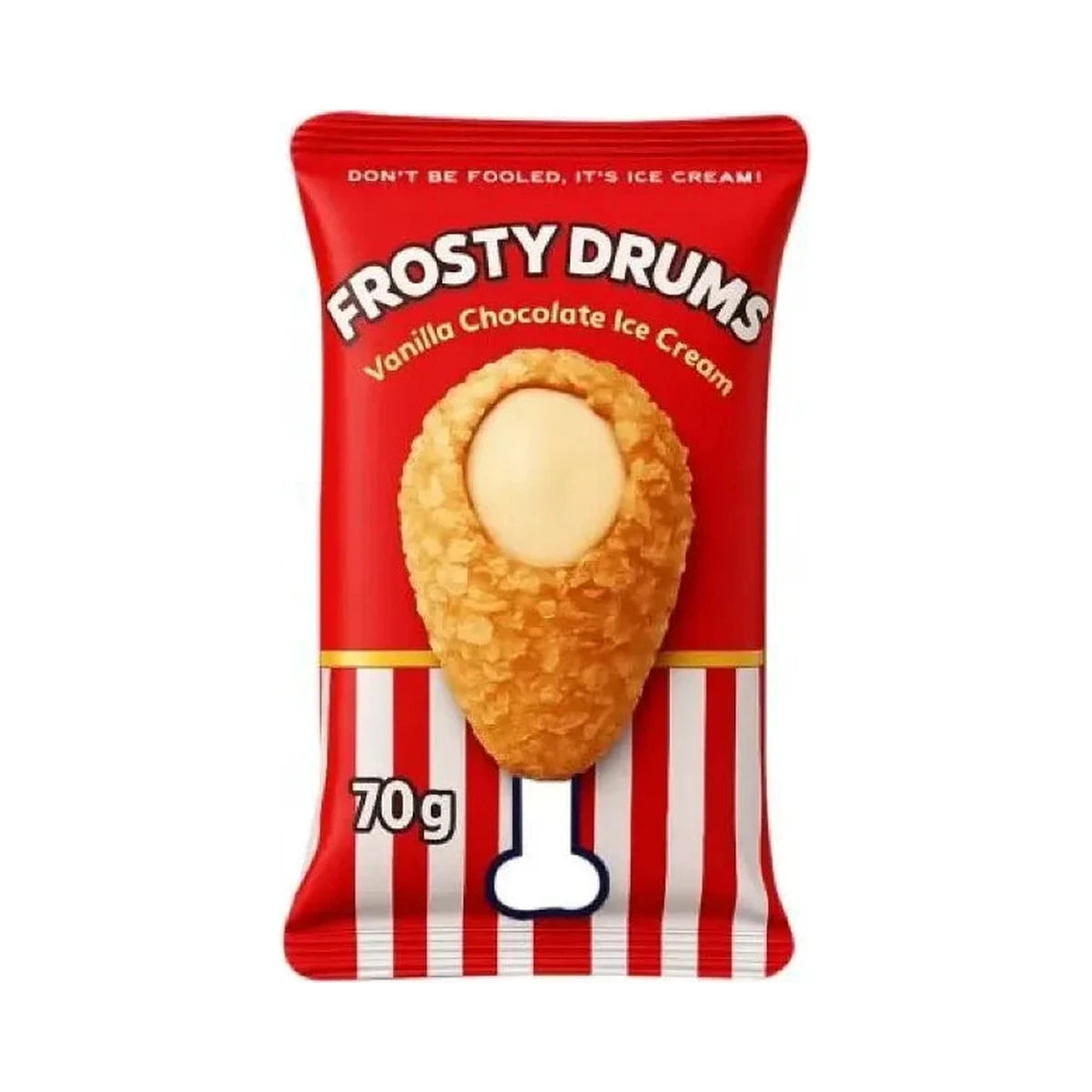 Trompe l'œil cuisse de poulet vanille & chocolat 70g