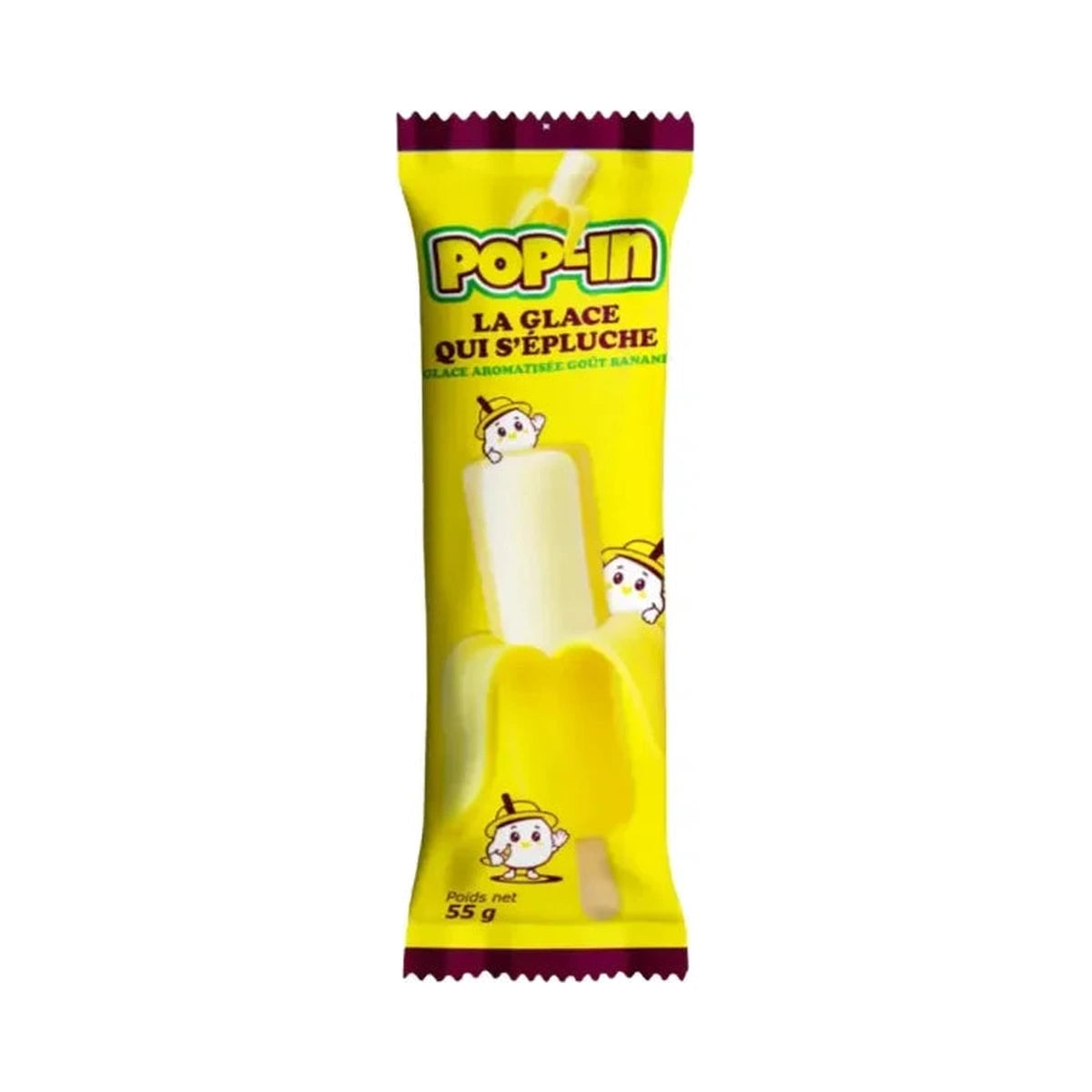 Pop-in glace qui s'épluche saveur banane 220g