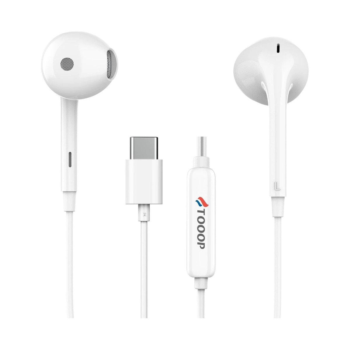 Tooop écouteurs filaires USB-C