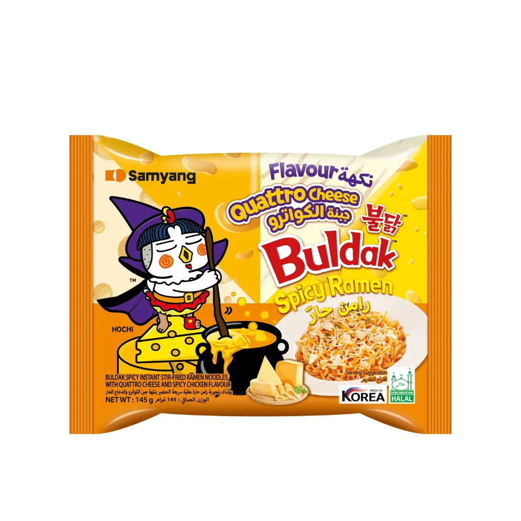 Nouilles Buldak quattro cheese 140g