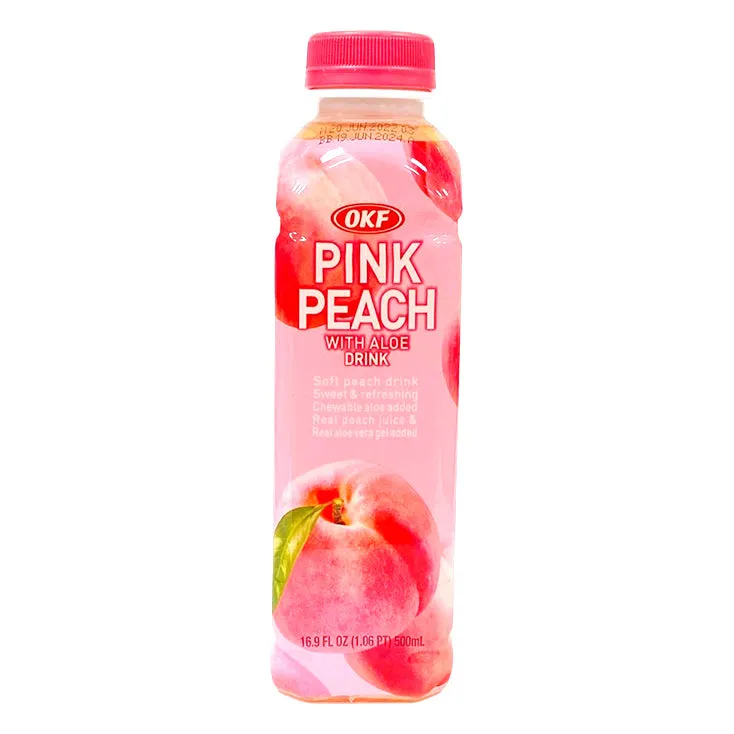 Boisson Aloe vera & pêche pink 50cl