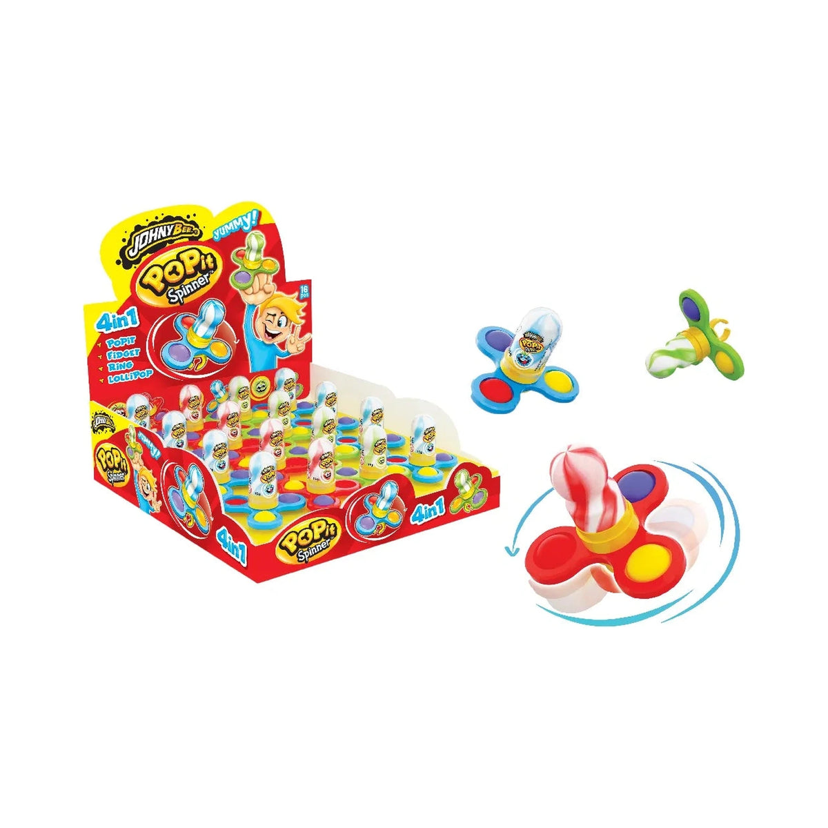 Johny Bee Pop It Spinner