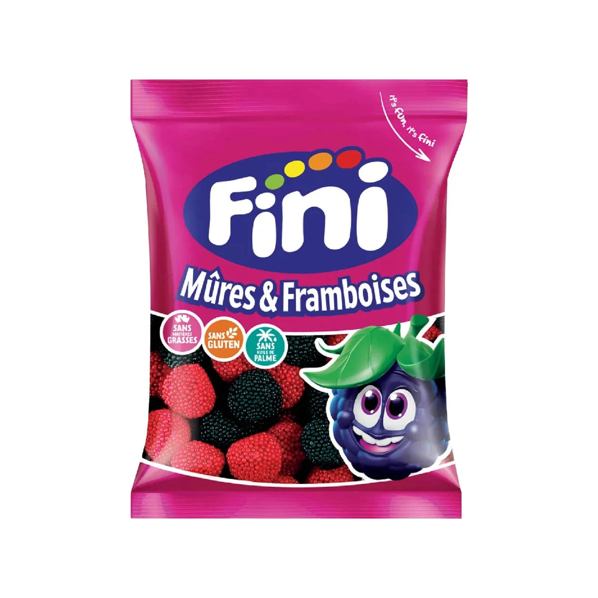 Fini mûres & framboises 90g