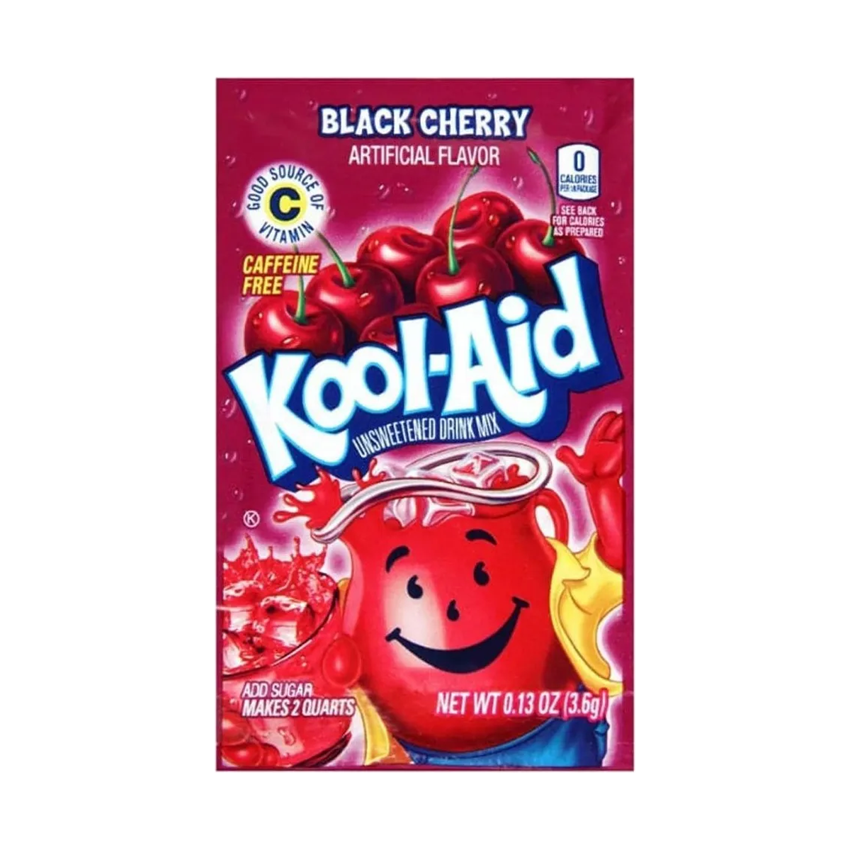 Kool-Aid Black Cherry — carton de 48 sachets