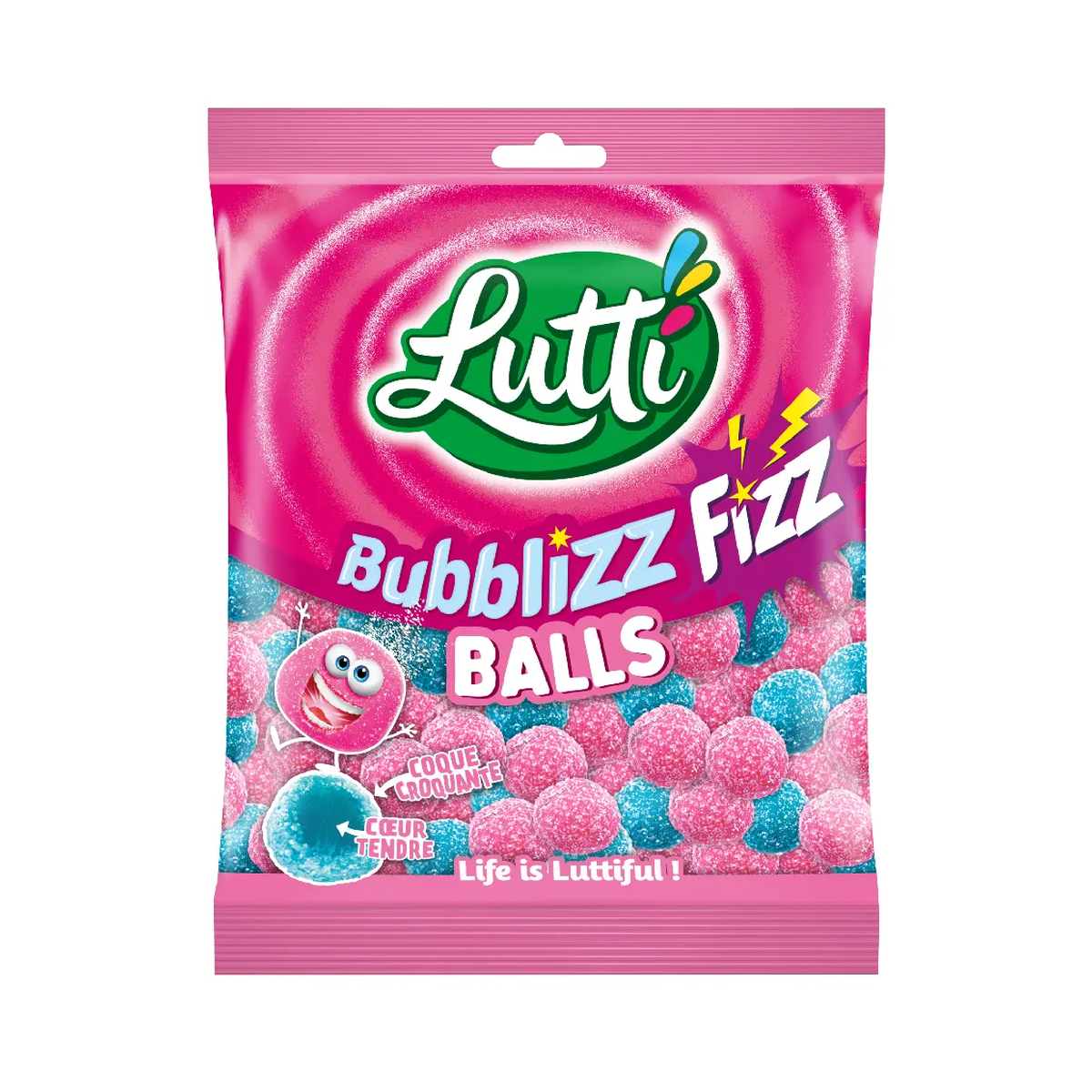 Lutti Bubblizz Balls 100g