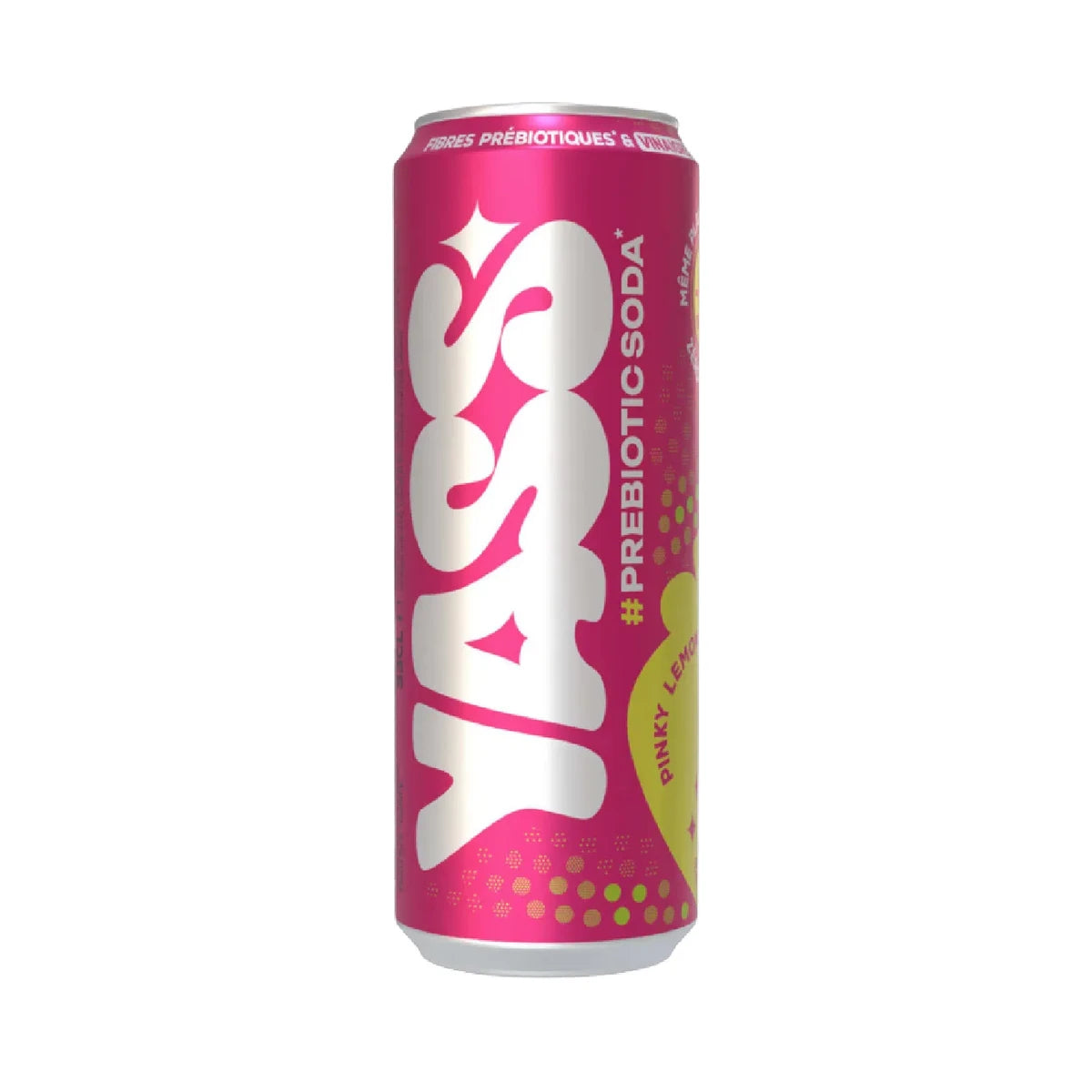 Canette Yass pink lemonade 33cl