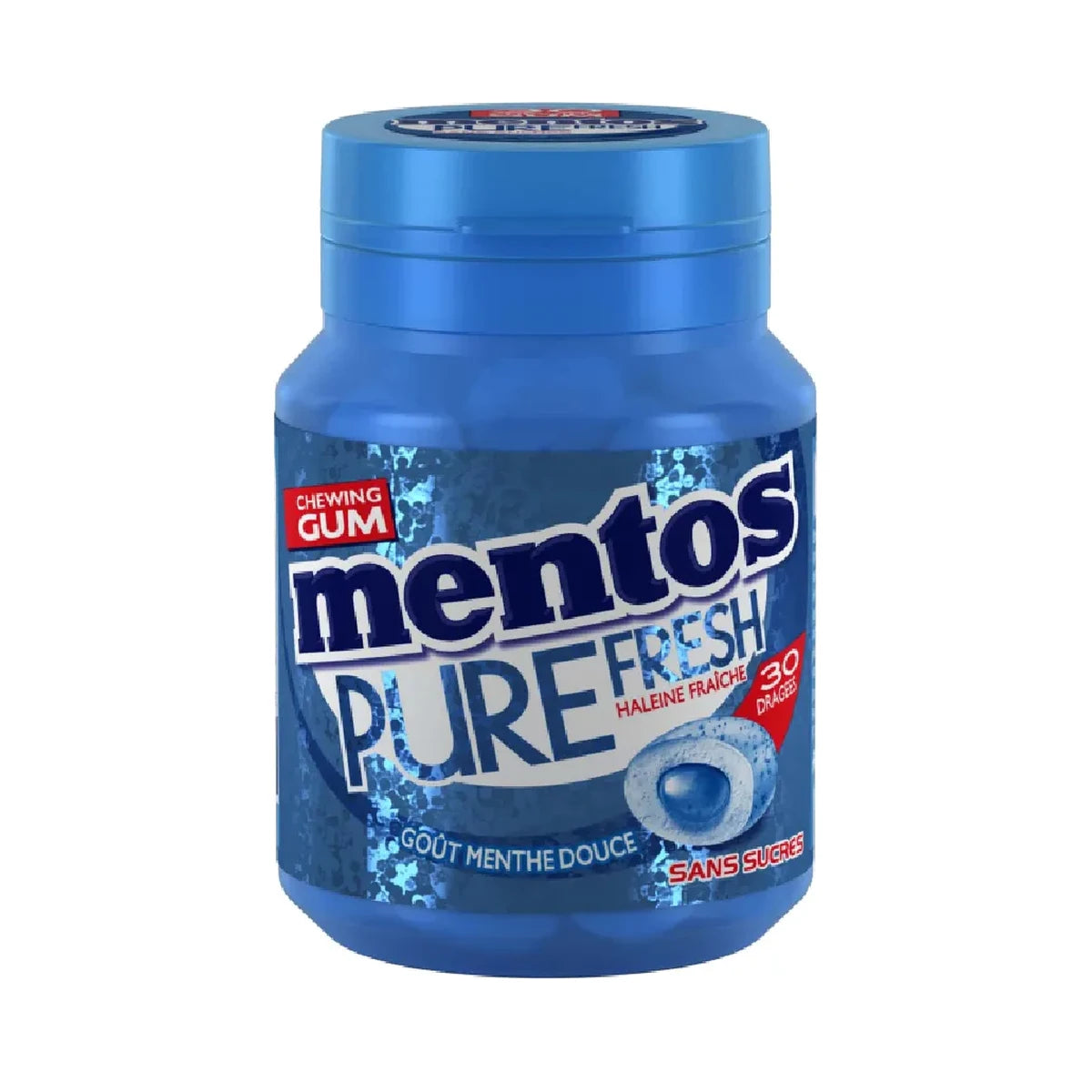 Mentos Pure Fresh menthe douce (30 pastilles)