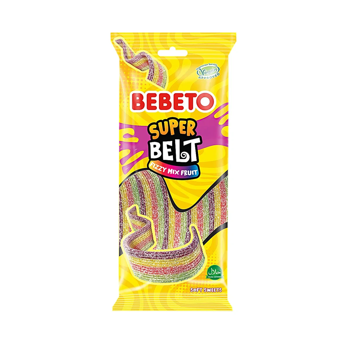Bebeto Super Belt mix fruits acides 75g
